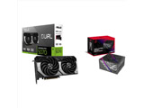 �O���t�B�b�N�{�[�h DUAL-RTX5070-O12G+PC�d�� ROG STRIX 850W Platinum 