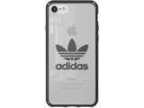 iPhone 7/8 OR-clear case - gunmetal logo 37384