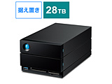 STLG28000400 �O�t��HDD Thunderbolt 3�ڑ� (Thunderbolt 3 / USB-A / DisplayPort / CF�ESD�ECFexpress�J�[�h���[�_�[) 2big Dock v2  �m28TB /�����u���^�n