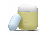 AirPods(GA[|bY)DUO Case(P[X) for AirPods EL_APDCSSCDC_YE Yellow y864z