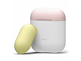 AirPods(eapozzu)DUO Case(包)for AirPods EL_APDCSSCDC_WH White[864]