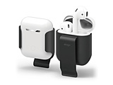 AirPods(GA[|bY)pP[X CarryingClip for AirPods EL_APDCSPCCL_BK ubN