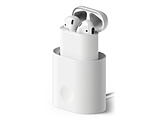 CHARGINGSTATION(X^h)forAirPods(GA[|bY)EL_APDSTSCCS_WH White