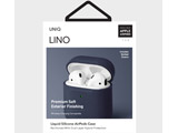 LINO Liquid Silicone AirPods(エアーポッズ)Case BL UNIQLINOBL