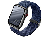 UNIQ ASPEN BRAIDED APPLE WATCH STRAP 44/42MM - OXFORD BLUE iOXFORD BLUEj   UNIQ-44MM-ASPOBLU