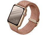 UNIQ ASPEN BRAIDED APPLE WATCH STRAP 40/38MM - GRAPEFRUIT PINK �iPINK�j   UNIQ-40MM-ASPPNK