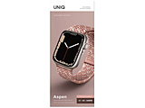 UNIQ ASPEN DESIGNER EDITION BRAIDED Apple Watch STRAP（41/40/38mm）CITRUS PINK UNIQ  UNIQ41MMASPDECPNK