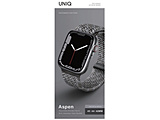 UNIQ ASPEN DESIGNER EDITION BRAIDED Apple Watch STRAPi45/44/42mmjPEBBLE GREY UNIQ  UNIQ45MMASPDEPGRY