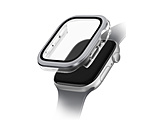 42MM Apple Watch10 UNIQ VOUTE WATCH CASE WITH TEMPERED GLASS SCREEN VOUTE SILVER UNIQ-42MM-VOUSIL