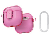 AirPods4P[X GLOSSY CLEAR P[X  CANDY PINK UNIQ-AIRPODS(2024)-GLSPCPNK