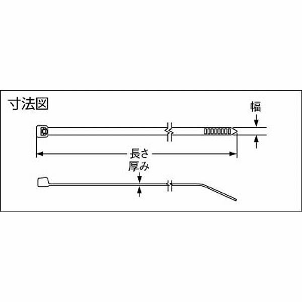 ナイロン結束バンド 緑 PLT1.5IC5 （1袋100本）｜の通販はソフマップ