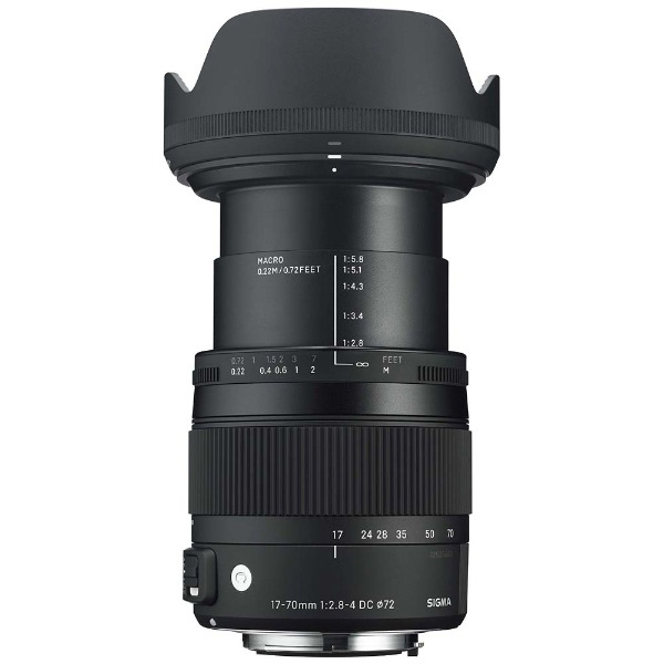 カメラレンズ 17-70mm F2.8-4 DC MACRO HSM 2013モデル【ペンタックスK