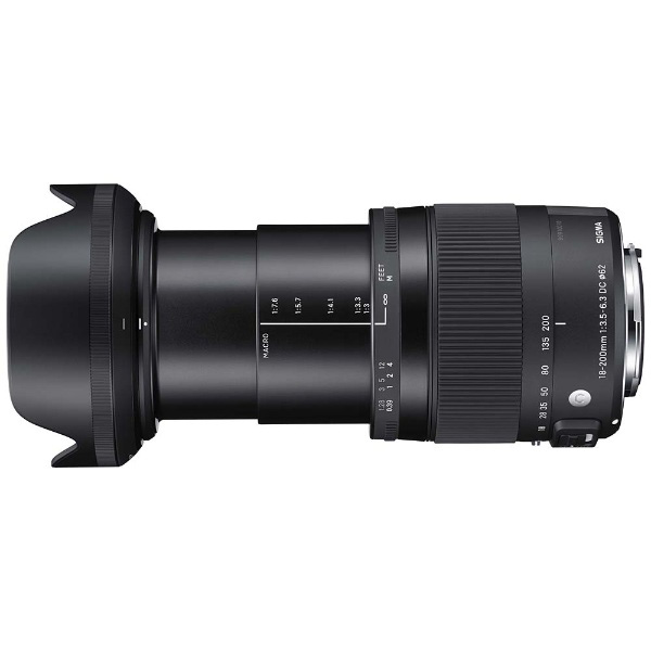 カメラレンズ　18-200mm F3.5-6.3 DC MACRO HSM【ソニーA（α）マウント（APS-C用）】