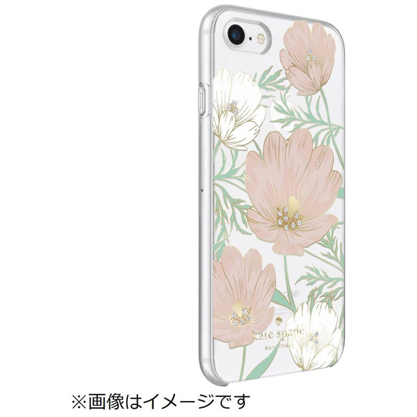 iPhone 8 / 7 / 6s / 6用 Case Large Blossom Multi/Gold Foil with