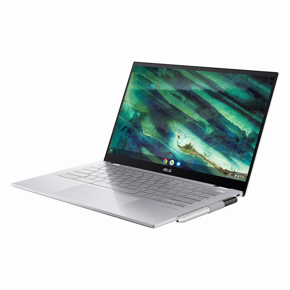 ノートパソコン Chromebook （クロームブック） Flip エアロジェルホワイト C436FA-E10161 ［14.0型 /Chrome  OS /intel Core i3 /メモリ：8GB /SSD：128GB /無し /2020年10月モデル］｜の通販はソフマップ[sofmap]