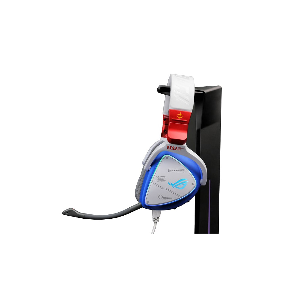 ROG DELTA GUNDAM LTD/U ゲーミングヘッドセット ホワイト ［USB-C＋USB-A /両耳 /ヘッドバンドタイプ］