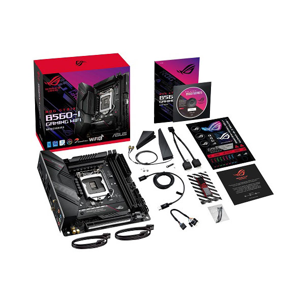 ゲーミングマザーボード ROG STRIX B560-I GAMING WIFI ［MiniITX /LGA1200］