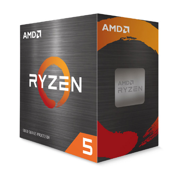 〔CPU〕AMD Ryzen 5 5600X With Wraith Stealth Cooler (6C/12T