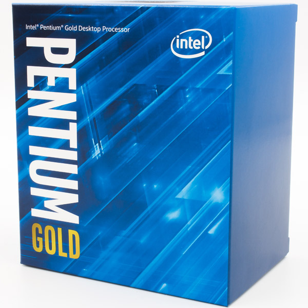 Intel Pentium Gold G6400 BOX 純正クーラー付き