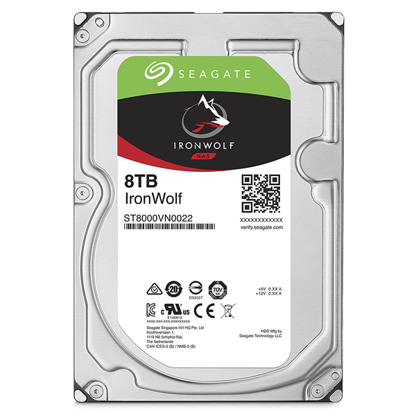 中古】IronWolf 8TB ST8000VN0022 [2133023117238] - リコレ