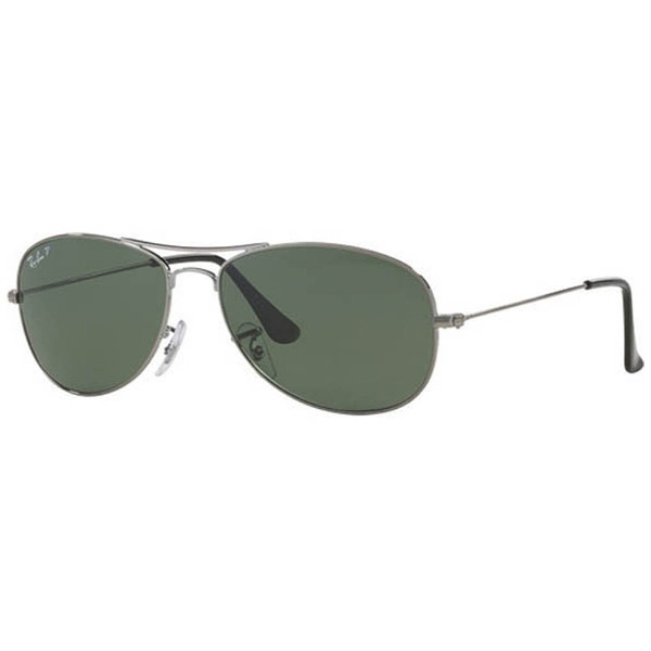 RayBan COCKPIT（ガンメタル/ポラライズドグリーンクラシックG-15）RB3362 004/58 59mm