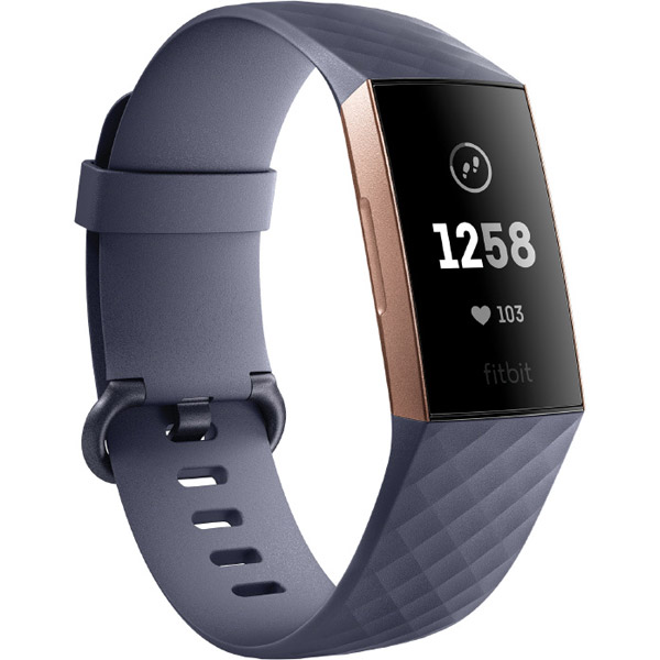 Fitbit charge 3　ジャンク 純正充電器付き　Rose Gold