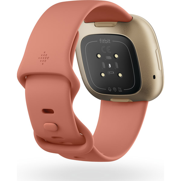 Fitbit (Suica対応)Fitbit Versa 3 スマートウォッチ ピンククレイ (6