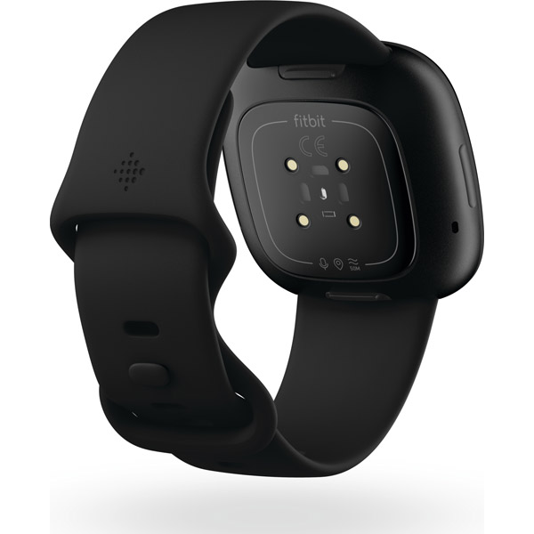Suica対応】Fitbit Versa3 GPS搭載 スマートウォッチ ブラック L/S