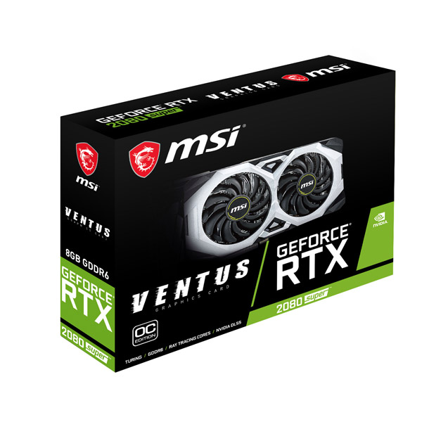 MSI GeForce RTX かぎり 2080 Super VENTUS OC 8G グラボ