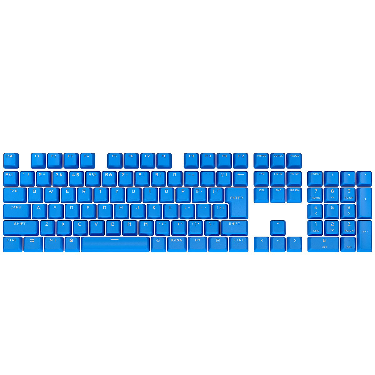 キーキャップ〕 日本語配列 PBT DOUBLE-SHOT PRO Keycaps Keycap Mod Kit Blue ブルー  CH-9911030-JP｜の通販はソフマップ[sofmap]