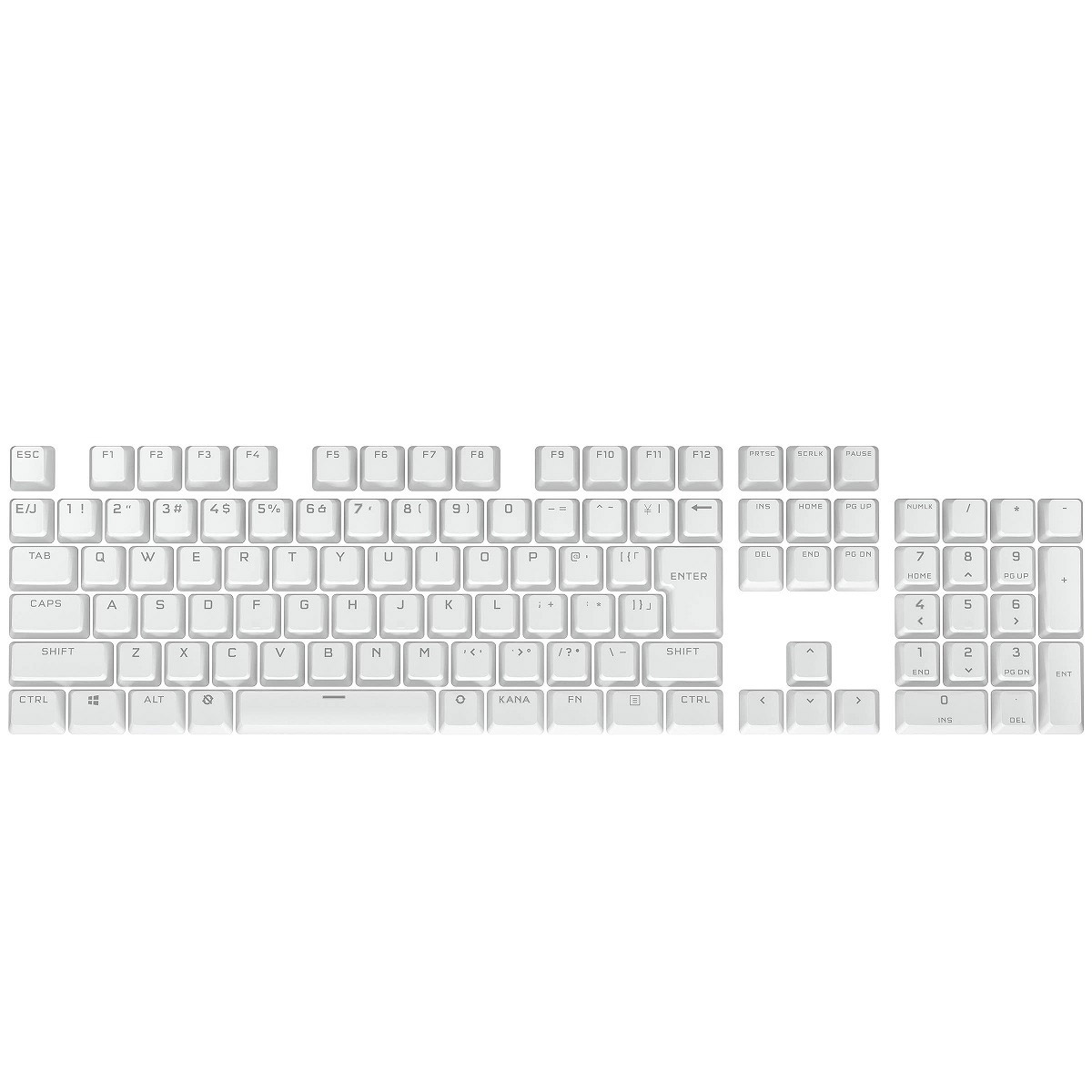 新品未使用 Wooting PBT JUST WHITE キーキャップウーティング - PC