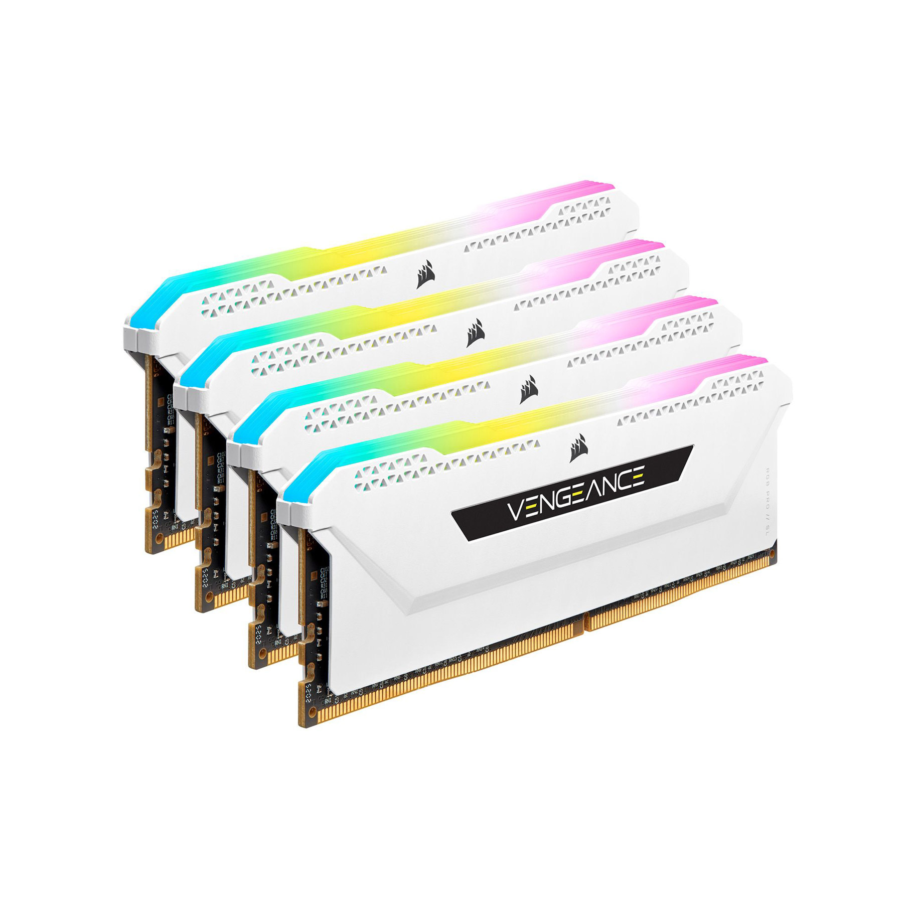 増設メモリ ホワイト CMH64GX4M4D3600C18W ［DIMM DDR4 /16GB /4