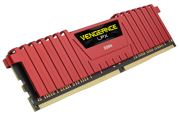 CORSIRE DDR4 VENGEANCE LPX Series 8GB×2枚