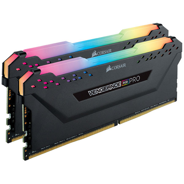 CORSAIR DDR4メモリ VENGEANCE RGB PRO series 『CMW32GX4M2C3200C16』 CORSAIR  DDR4メモリ VENGEANCE RGB PRO CMW32GX4M2C3200C16 ［DIMM DDR4 /16GB /2枚］