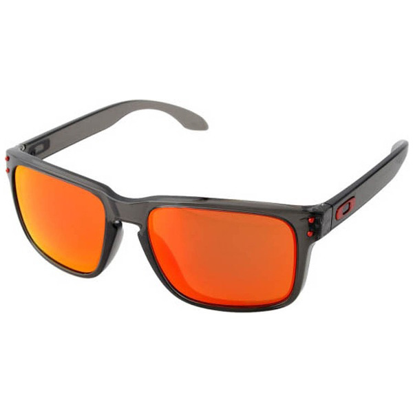 OAKLEY HOLBROOK【アジアフィット】（グレースモーク/プリズムルビー）OO9244-2856［サングラス］ 【並行輸入品】