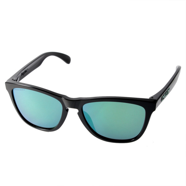 日本正規品 OAKLEY オークリー OO9245-6454 FROGSKINS フロッグスキン サングラス POLISHED BLACK アジアンフィット