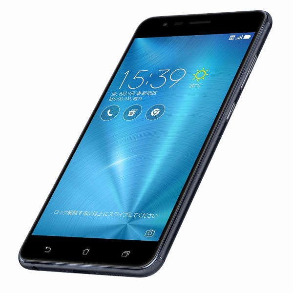 Zenfone Zoom S （ZE553KL） ネイビーブラック 「ZE553KL-BK64S4」 Android  6.0.1・5.5型・メモリ/ストレージ：4GB/64GB nanoSIMｘ1 nanoSIM or micro SDｘ1 SIMフリー スマートフォン｜の通販はソフマップ[sofmap]