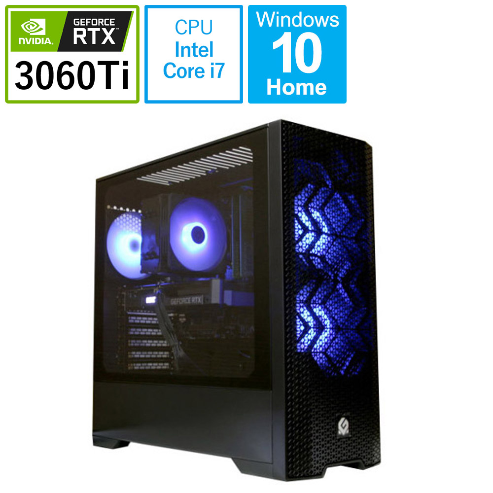 ゲーミングデスクトップパソコン SPBP127FRTX306T16GS [Core i7/GeForce RTX 3060 Ti/メモリ  16GB/SSD:1TB] 【sof001】