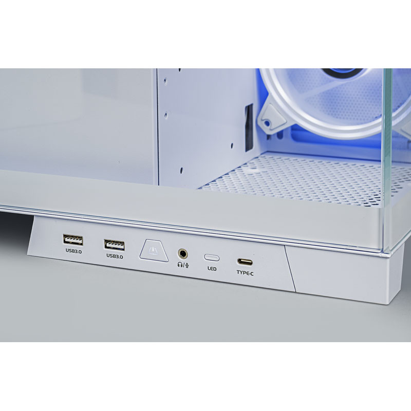 ゲーミングデスクトップパソコン ホワイト S2-98X3D57Ti ［RTX 5070 Ti