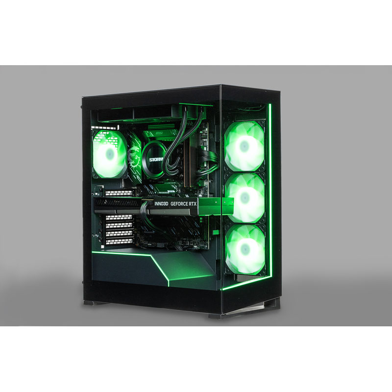 ゲーミングデスクトップパソコン EK-995X3D59[RTX5090] 【影界シリーズ
