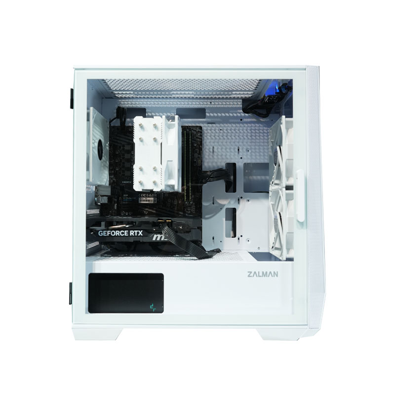 ゲーミングデスクトップパソコン Z1WR57X5060V3 ホワイト[RTX5060]｜の
