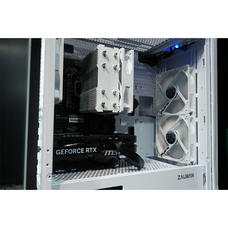 ゲーミングデスクトップパソコン Z1WR57X5060V3 ホワイト[RTX5060]｜の