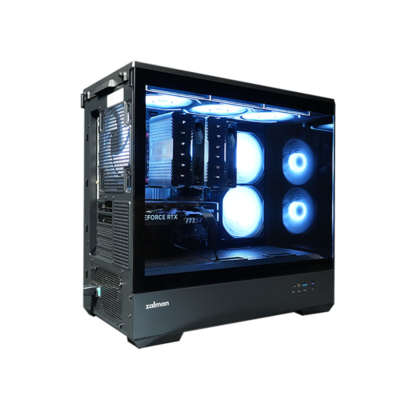 サブPCや初めてのPCに！RTX3050 コンパクト デスクトップPC ゲーミングデスクトップパソコン P30-7800x3D-5070-1T-B650 [RTX5070