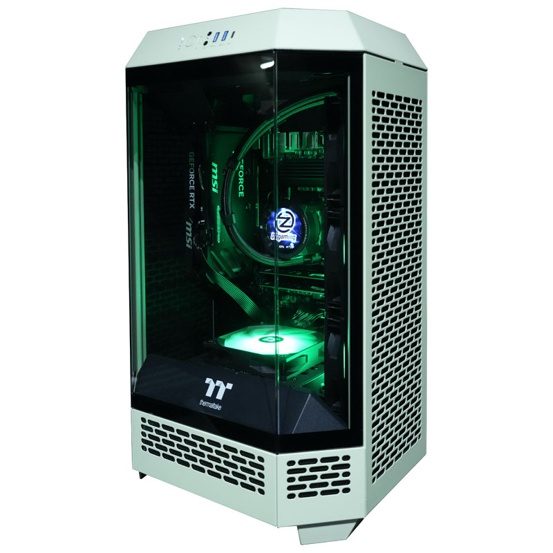 ゲーミングデスクトップパソコン T300MATCHAGREENR57X5 [RTX 5060]｜の