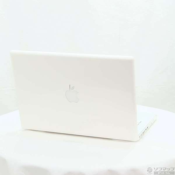 パソコン MacBook(MB062J/B) 中古】MacBook MB062J／B 2.2GHz 4GB SSD120GB 〔10.5 Leopard