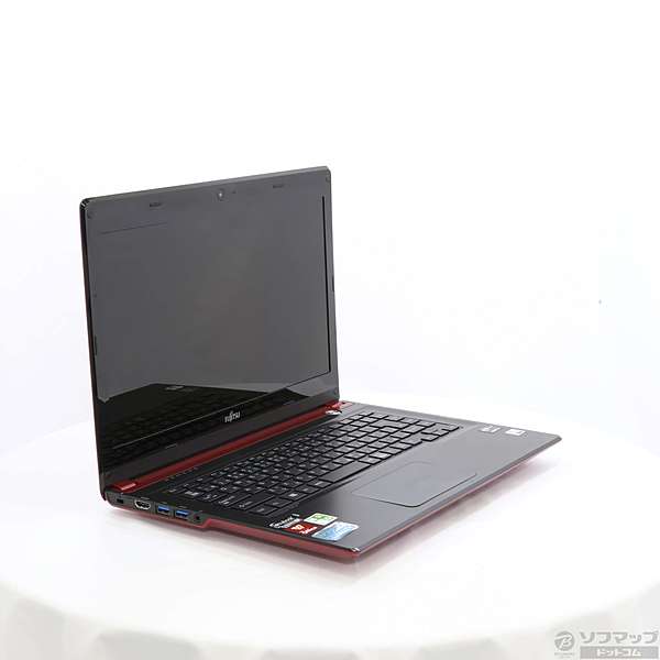 中古】LIFEBOOK UH55／K FMVU55KR アルマイトレッド 〔Windows 8