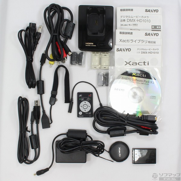 中古】Xacti DMX-HD1010(K) (フルHD対応デジタルムービーカメラ