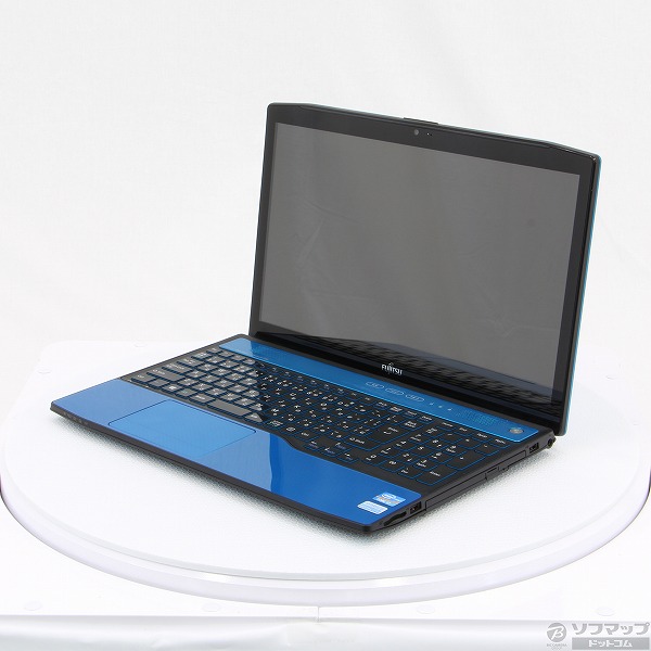 中古】LIFEBOOK AH77／J (FMVA77JLY)ｱｸｱﾌﾞﾙｰ 〔Windows 8〕 〔Office付