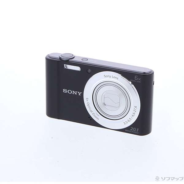 中古】セール対象品 CYBERSHOT DSC-W810 B (1610万画素／6倍／ブラック