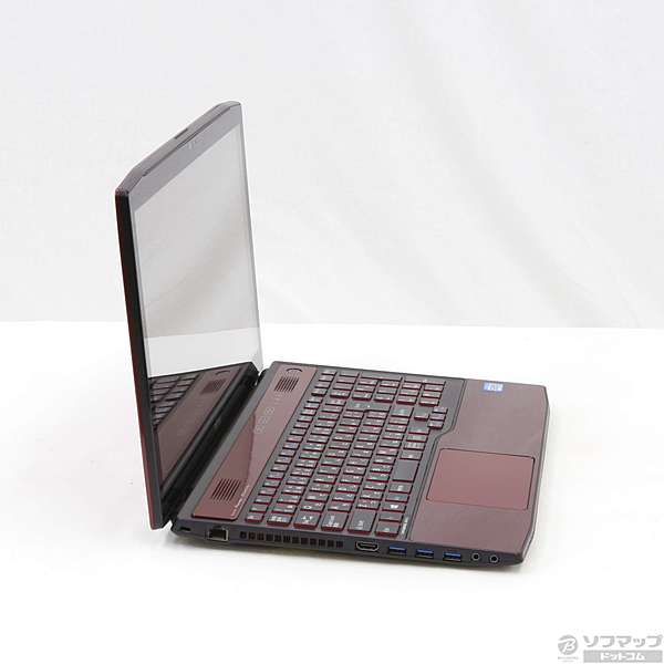 中古】LIFEBOOK AH77／J FMVA77JRY ガーネットレッド 〔Windows